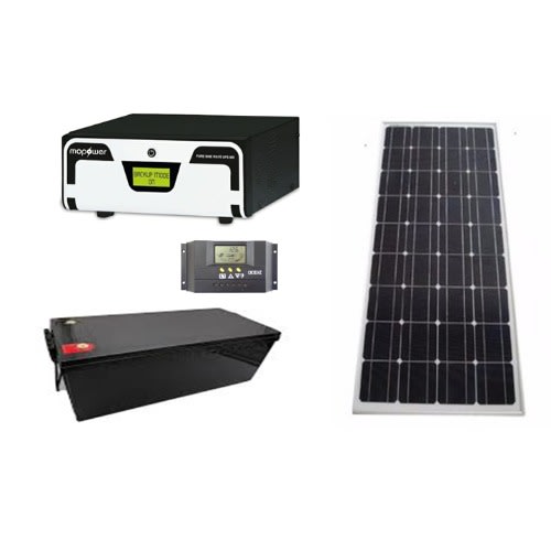 1kva Solar Kit With 900va Inverter + 100amps Battery + 150W Solar And 30amps Controller