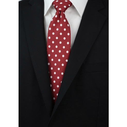 Set Of 2 Dotted Long Ties With Pocket Squares  -