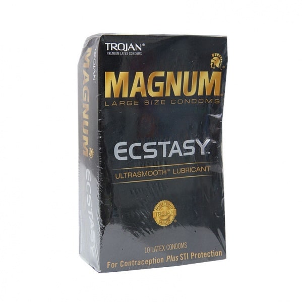 Magnum Condom  Ecstasy Ultra smooth Lubricated - 10 Per Pack