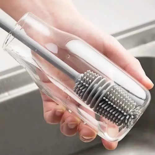 Silicone Baby Bottle  Cleaning Brush - 33.5 x 3.5cm