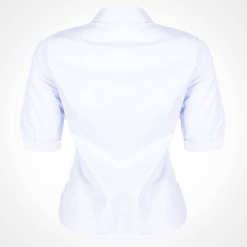 Short Sleeve Blouse - Light Blue