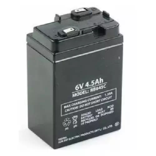 6v 4.5ah Rechargeable Battery For Fans Pullout Type