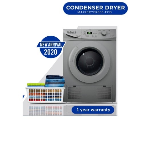 Anti - Crease Condenser Dryer - 80S-FCD