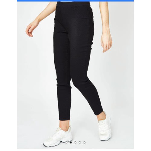 High Rise Jegging  - Black