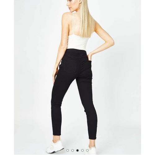 High Rise Jegging  - Black
