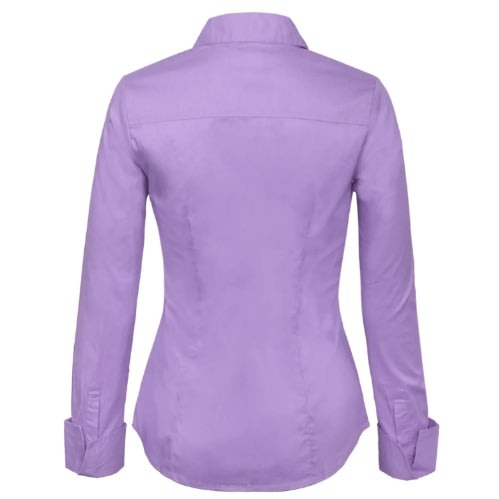 Ladies Formal Dress Shirt  - Lilac