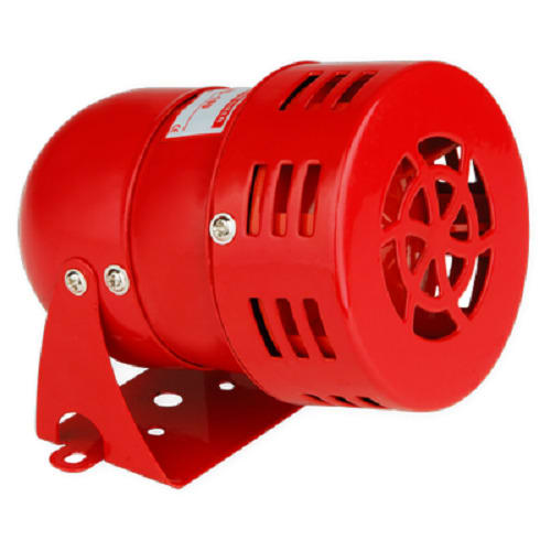 Electrical Power Alarm System With Timer and Connectors - Red