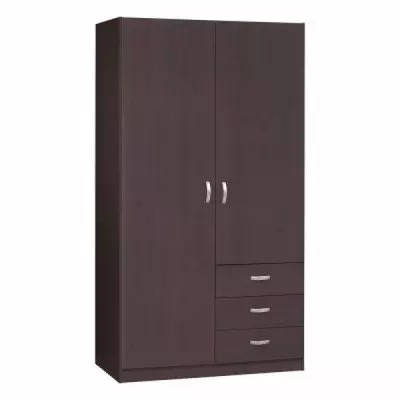Vicz - Modern Wardrobe With Drawers - 3X6Feet