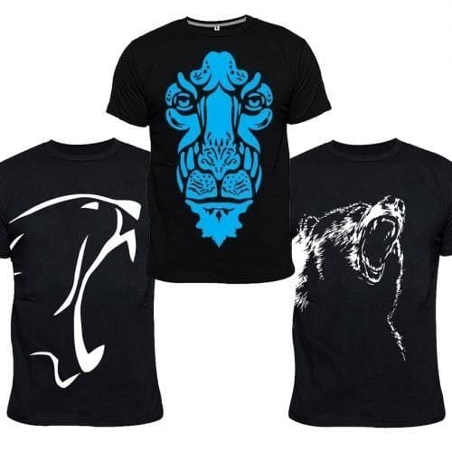 Top 3 Black Picks 6-in-1 Tshirt Bundle - 2pcs Each - Black