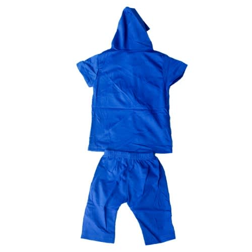 2 Pcs Boys Top And Pant - Blue