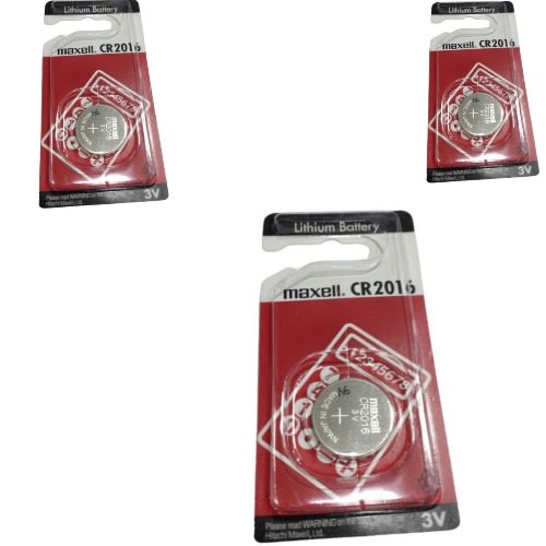 CR2016 Lithium Battery 3pcs