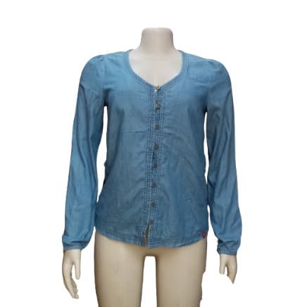 Ladies Casual Top- Blue
