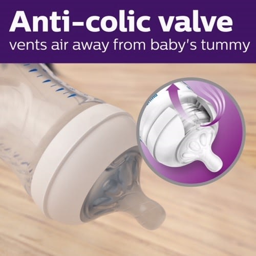 Natural Glass Baby Feeding Bottle 4oz 3pack