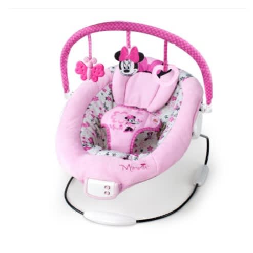 Minnie Mouse Bouncer - Minnie charm Pink