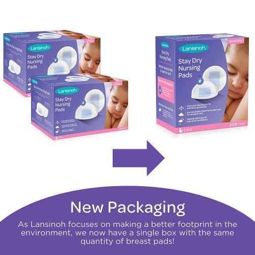 Stay Dry Disposable Nursing Pads For Breastfeeding - 200 Count