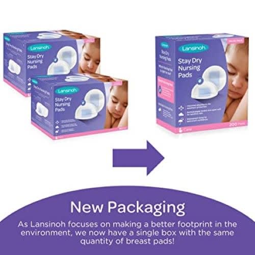 Stay Dry Disposable Nursing Pads For Breastfeeding - 200 Count