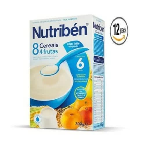 8 Cereals - 4 Fruits With Milk