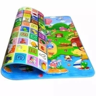 Kids Double Sided Play Mat/ Baby Crawling Mat - Small