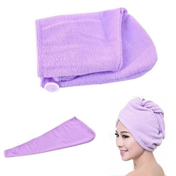 Ladies' Hair Wrap - Purple