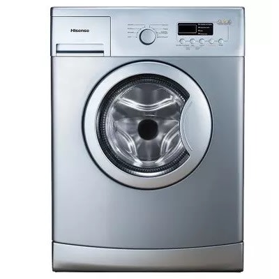 7kg Front Load Washing Machine - Silver