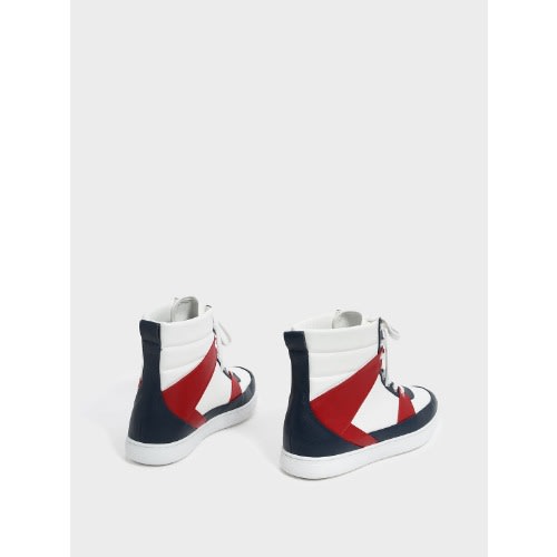 Pointed High Cut Sneakers