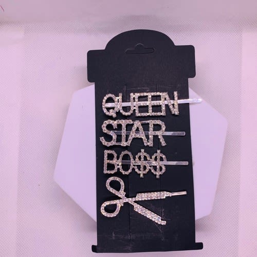 Hair Clip-  4 Pieces