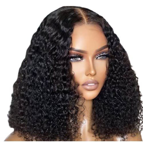 Wet Curly Closure Wig