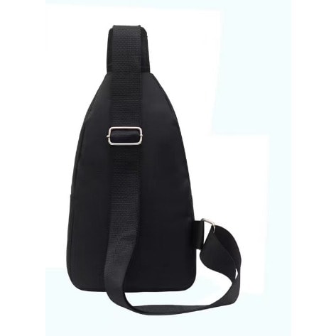 Unisex Cross Body Bag - Black