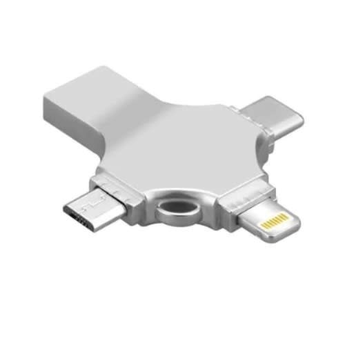 Transparent - 4 In 1 Otg Multi-function Usb Flash Drive - 16GB