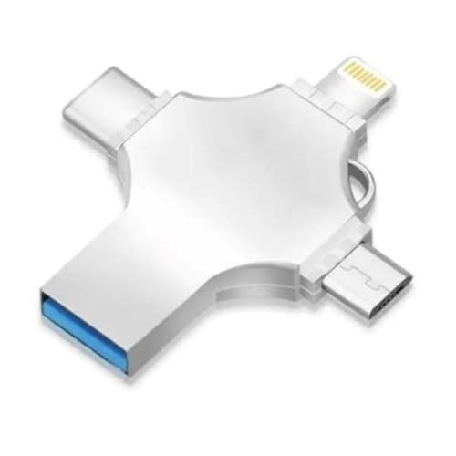 Transparent - 4 In 1 Otg Multi-function Usb Flash Drive - 16GB
