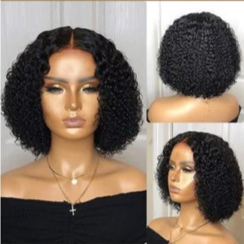 Curly Wig- black