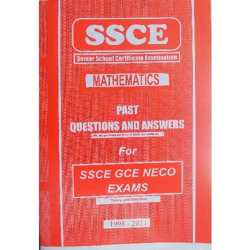 Mathematics SSCE/WASSCE - WAEC Past Question.