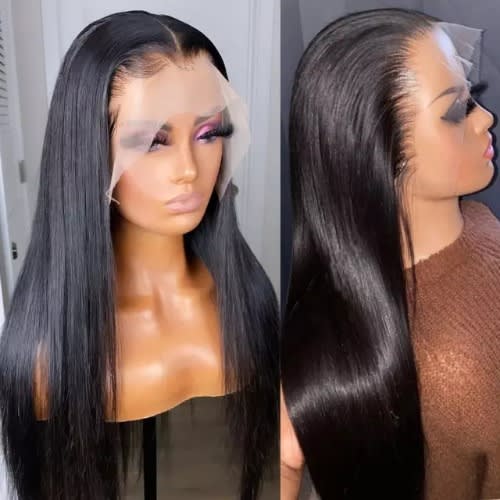 Brazilian Hair Hd 360 Lace Frontal Wig  -20 Inches