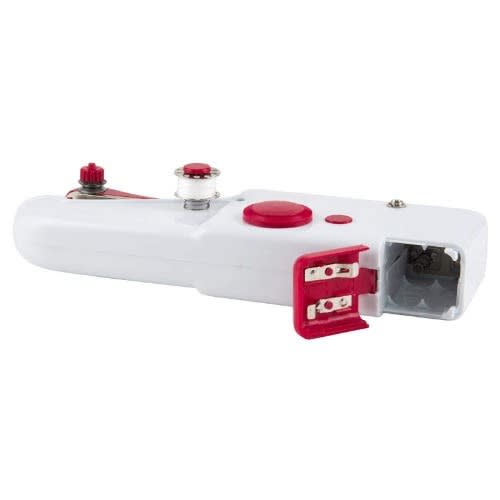 Handy Stitch Portable Cordless Sewing Machine -white And Red