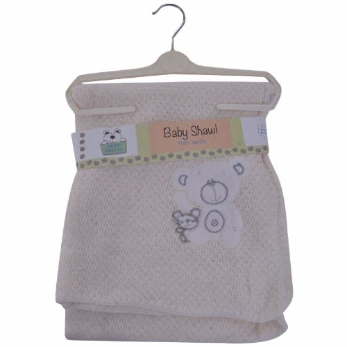 Birth Baby Shawl - Beige