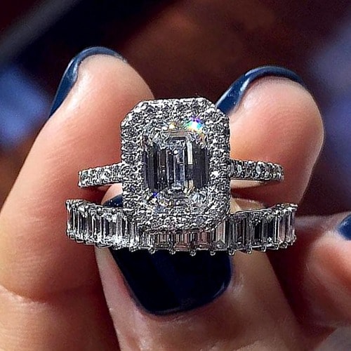 Zircon Wedding Ring