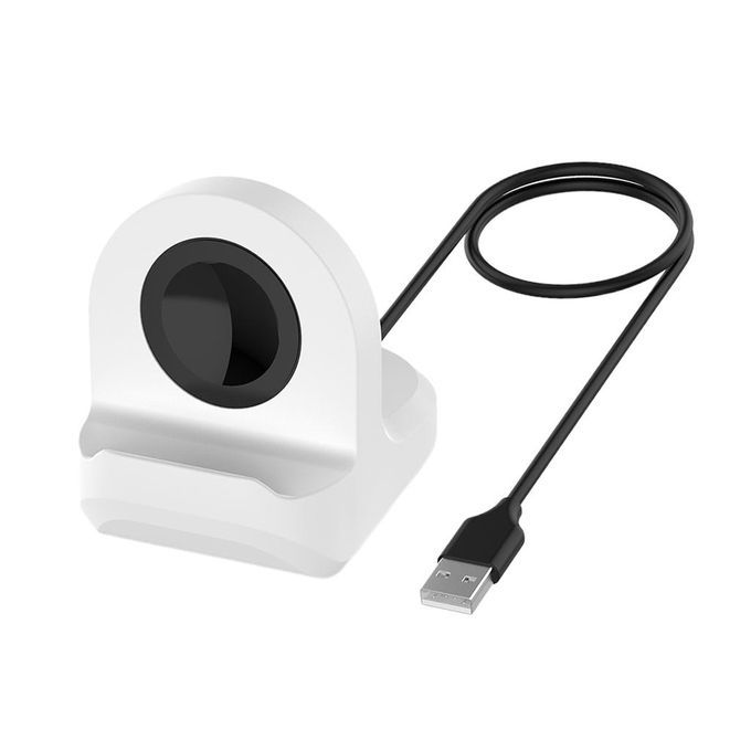 USB Charging Dock Cradle For Galaxy Watch Active Smart Watch White