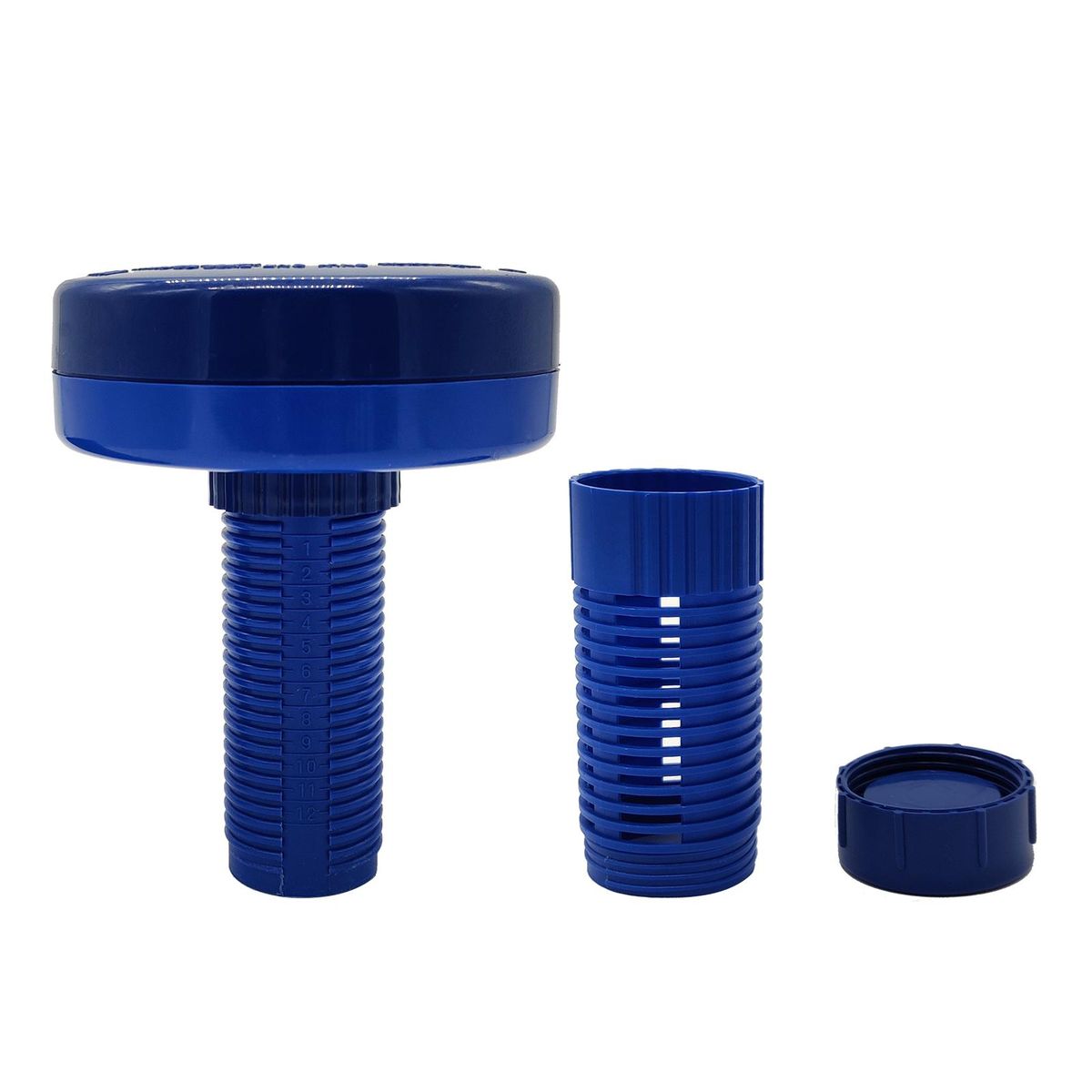 Floating Chemical Feeder with Scale Rotation Adjustable Chemical Dispenser Dosing Device Chlorinator for Swimming Pool Spa