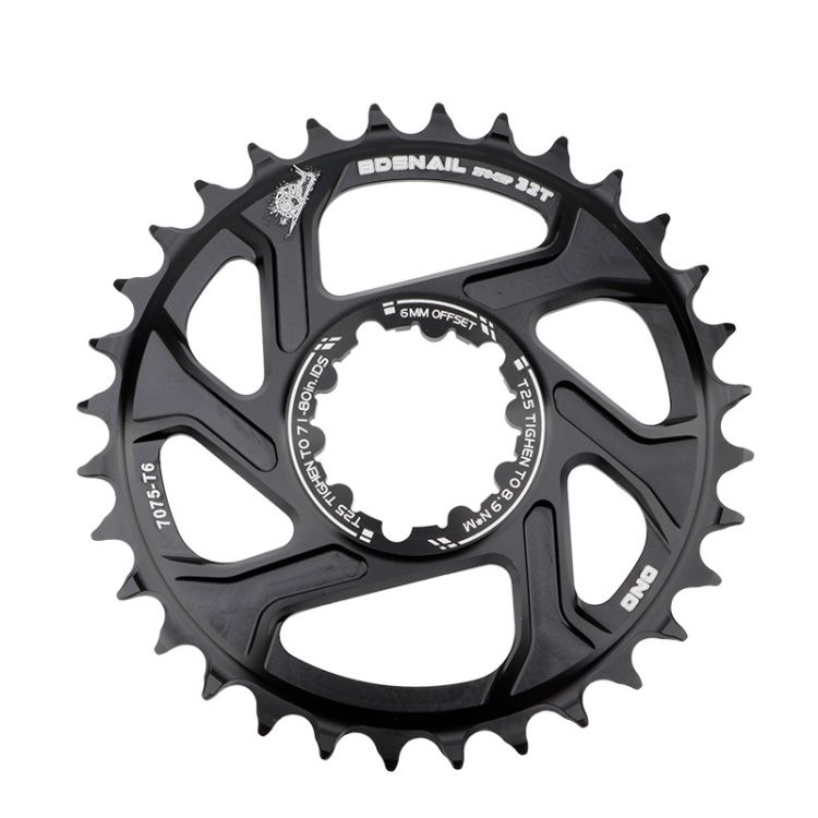 Mountain Bike Single Disk, Colour: 32T (Black)