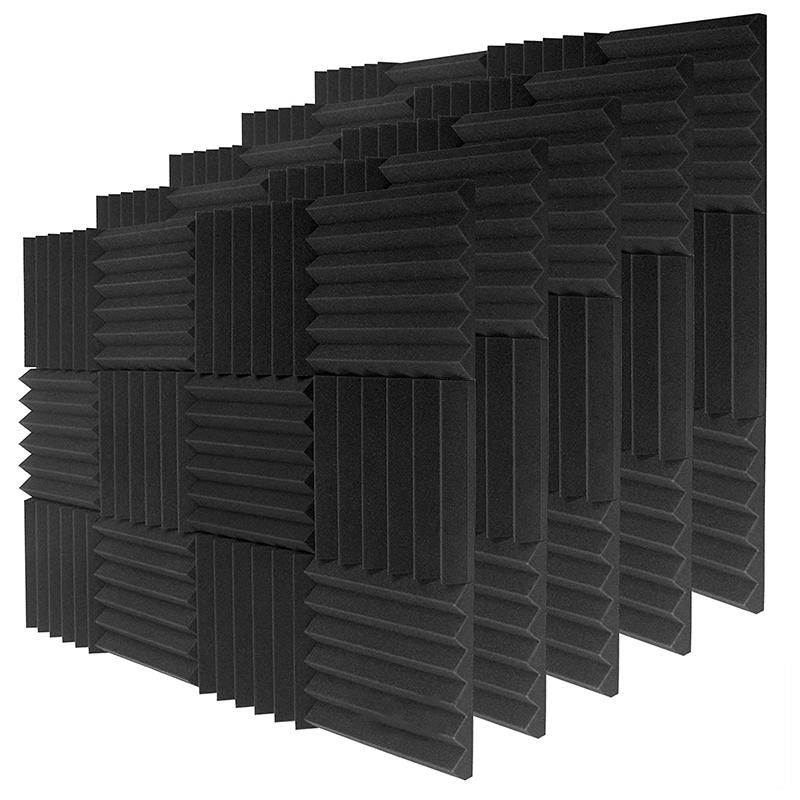 24Pcs Sound Panels,Fast High Density Panels,for Studio & Hom