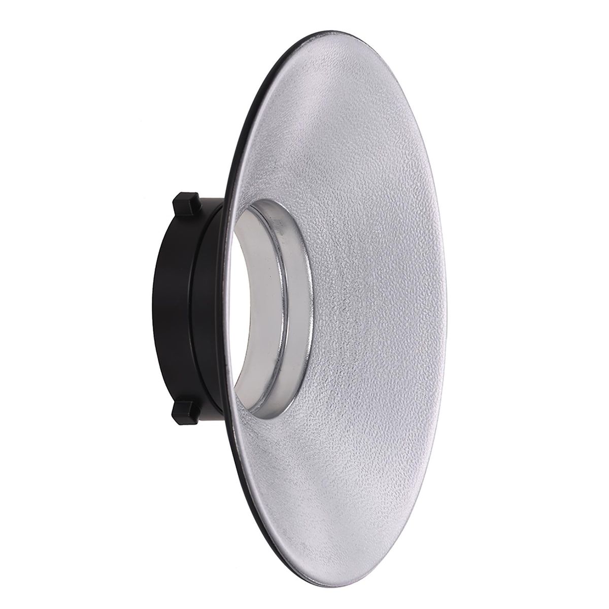 120 Degree Wide-angle Photography Flash Reflector Bowens Mount Diffuser Dish Aluminium Alloy Shooting Accessories