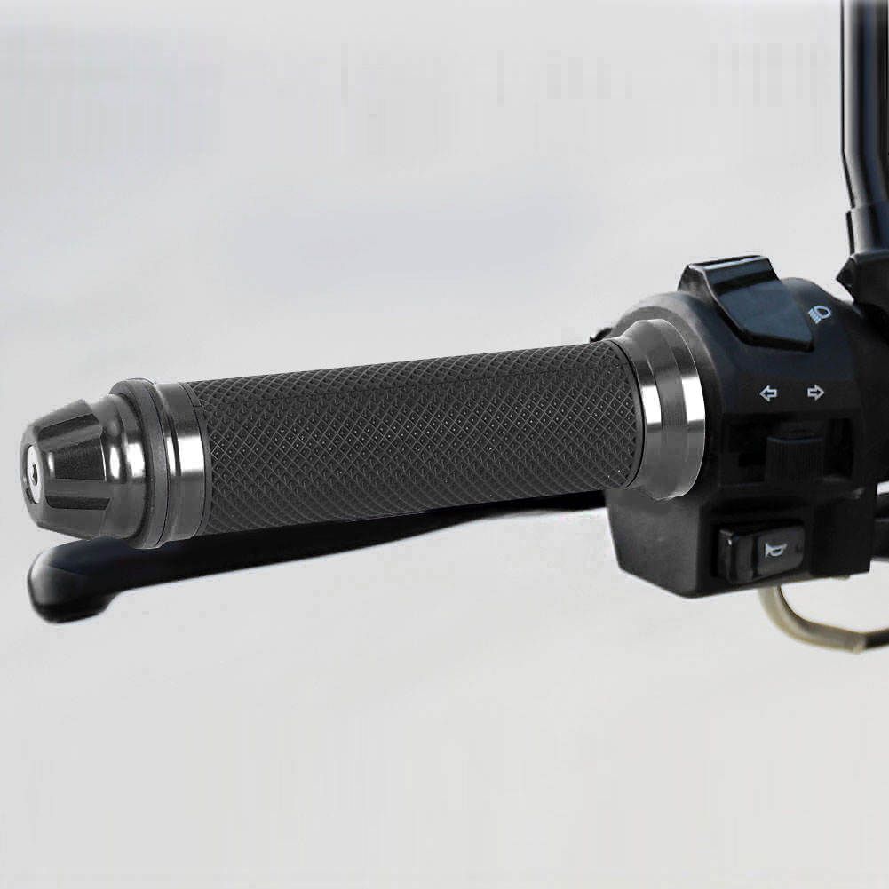 Motorcycle CNC Aluminum Rubber Handlebar Hand Grips For
