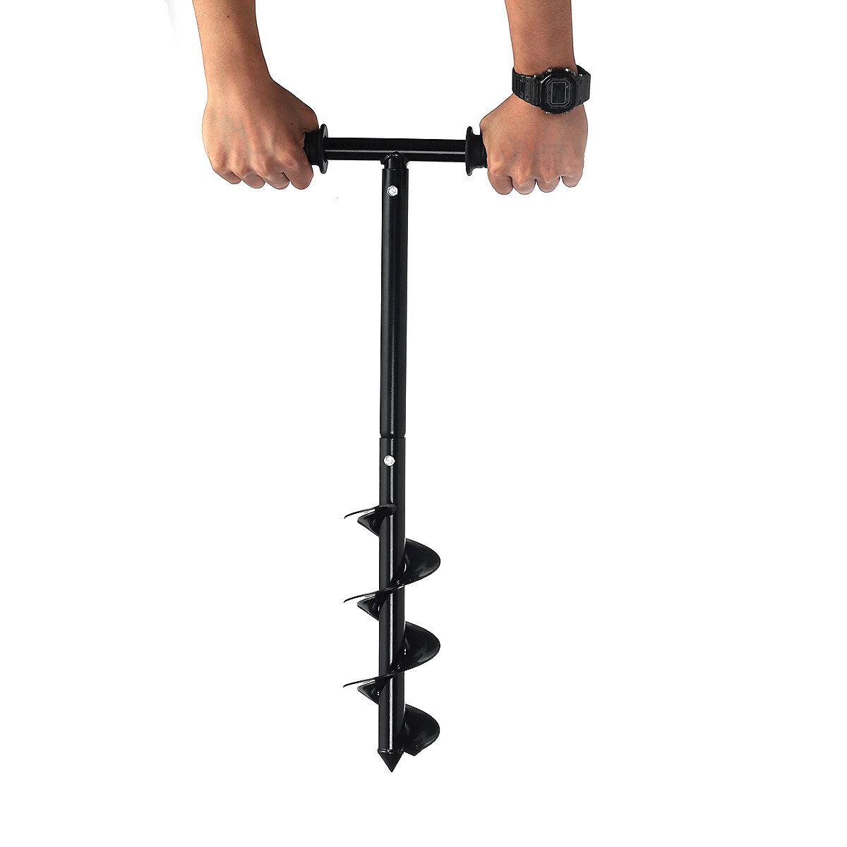 60cm Manual Hand Drill Digger Earth Auger For Making Fence Post Holes