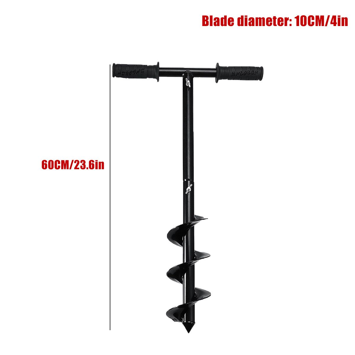 60cm Manual Hand Drill Digger Earth Auger For Making Fence Post Holes