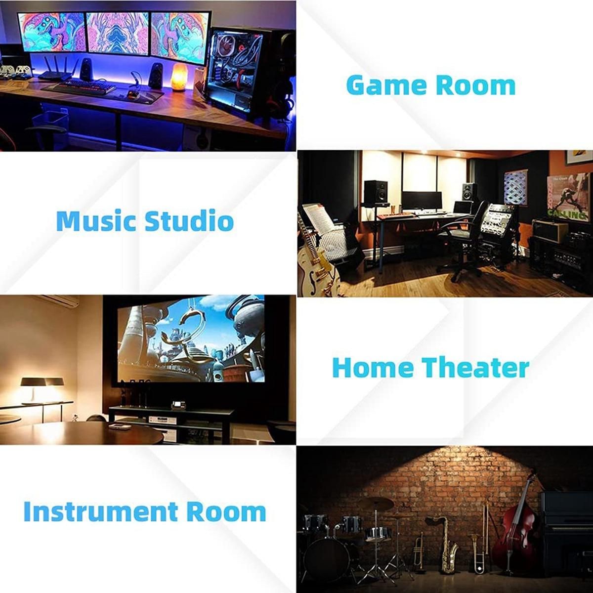 24 Pcs Acoustic Foam Panels,Sound Panels Soundproof,30X30X5c