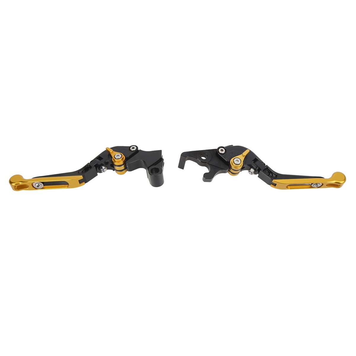 Pair 147mm Motorcycle Folding Short Clutch Brake Lever CNC