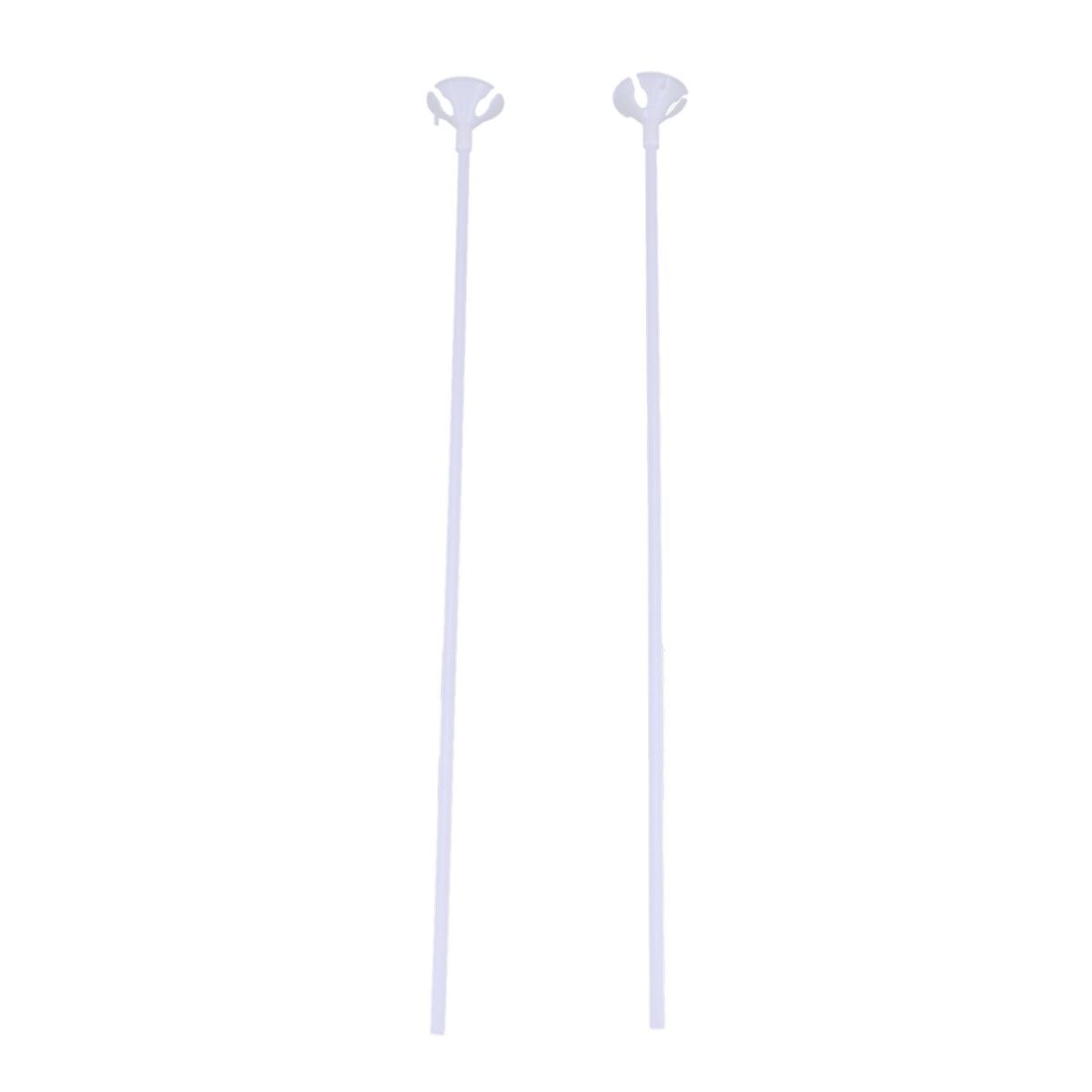 100Pcs Party Festival Wedding Appliance Plastic Balloon Holder Sticks and Cups