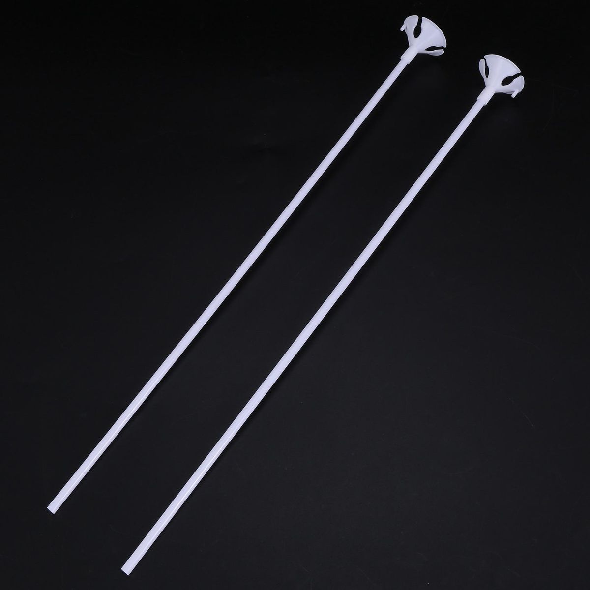 100Pcs Party Festival Wedding Appliance Plastic Balloon Holder Sticks and Cups