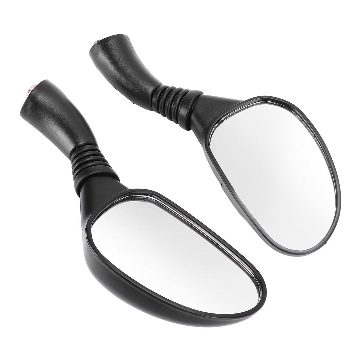 Pair Motorcycle Rear View Mirrors Reflectors Universal