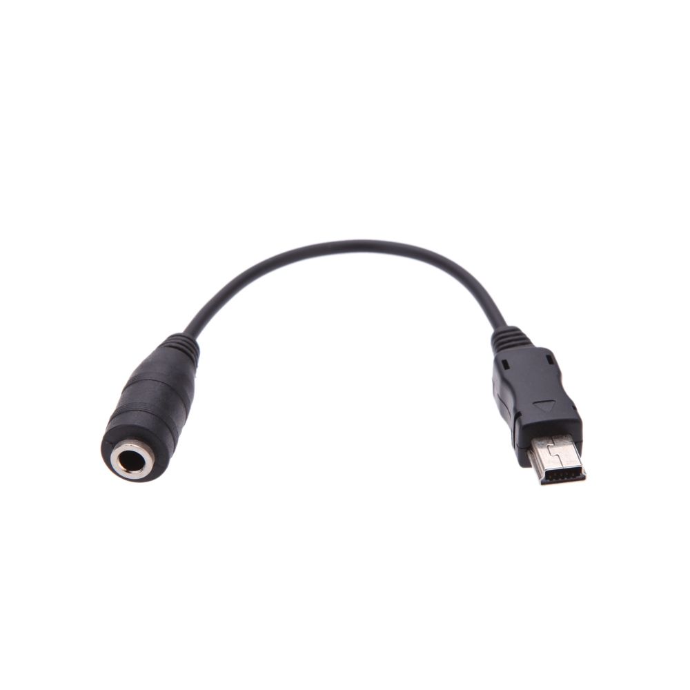 Mini USB To 3.5mm Mic Microphone Adapter Cable Cord For Gopro HD Hero 1 2 3 3+ 4 Camera